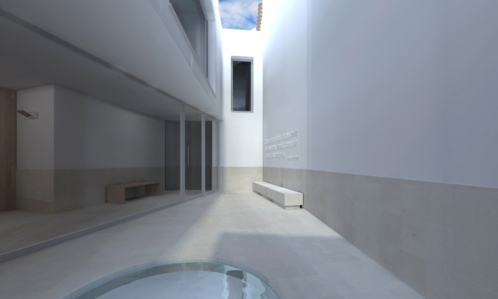 LUIS FLORIO | arquitecto - Centro Paroquial Condeixa-a-Nova, Sala Mortuaria
